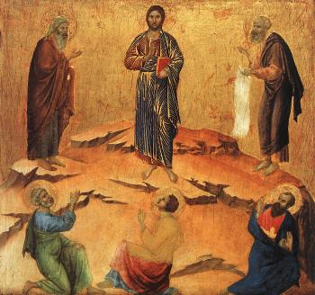 Duccio Di Buoninsegna : The Transfiguration